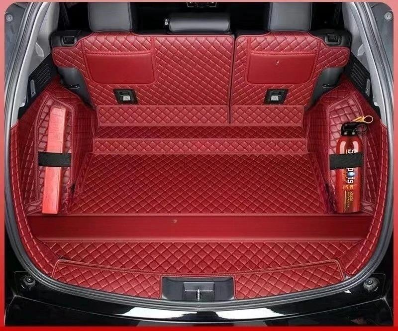 for Honda breeze 2020 2021 Trunk Mat Hybrid Fuel Car Mat Accessories Leather Waterproof Cargo Liner Interior modification