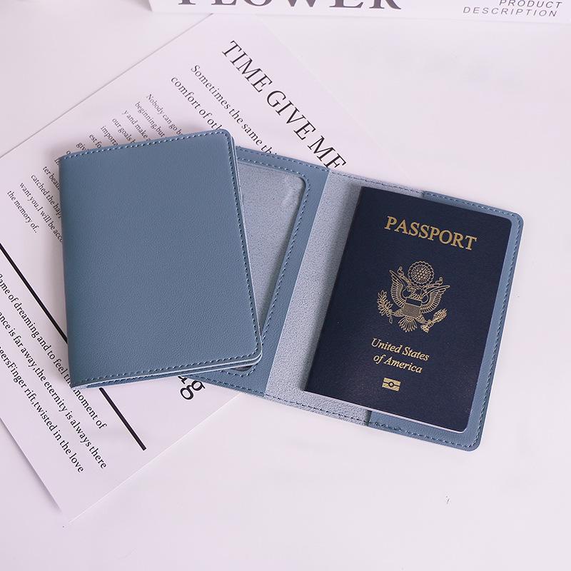 Customizable Logo Passport Holder: Travel Document Organizer and Ticket Cover