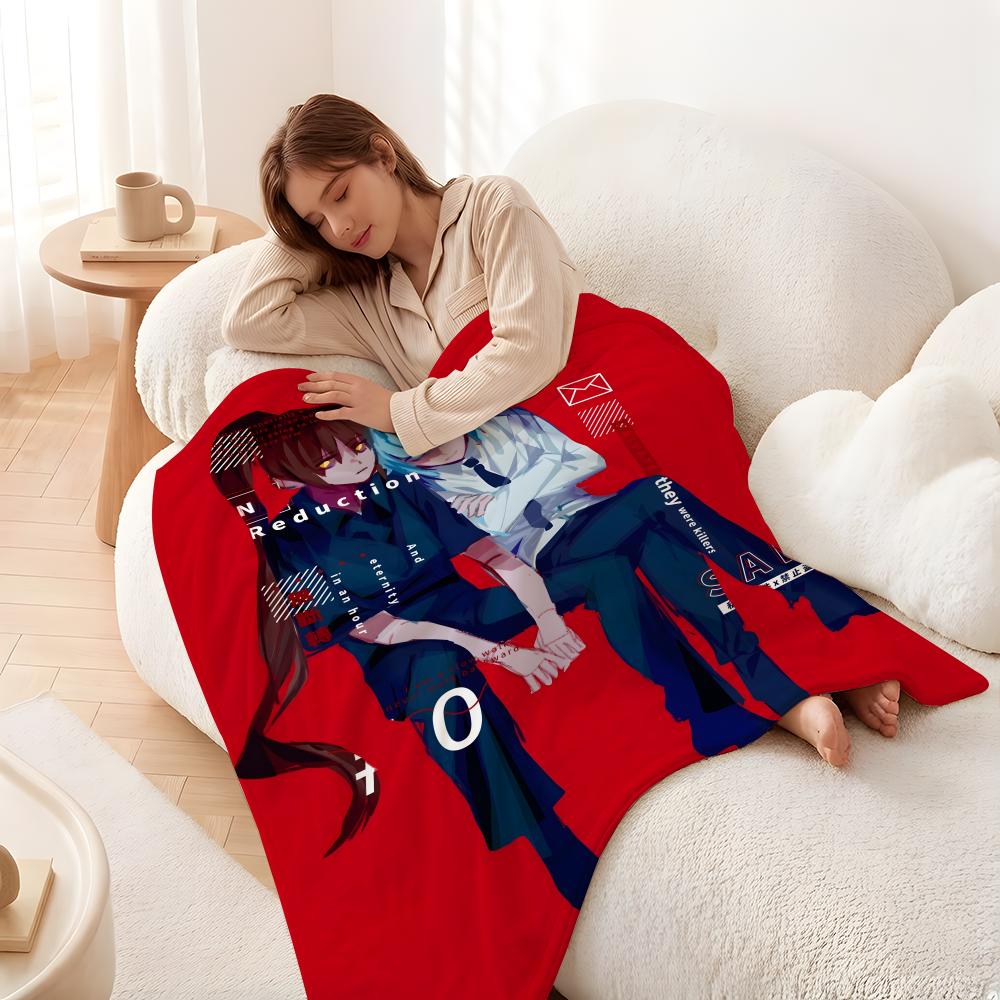 Anime T-Tower o-of G-God Throw Flannel Blanket skin soft suitable for sofa living room bed travel and gifts