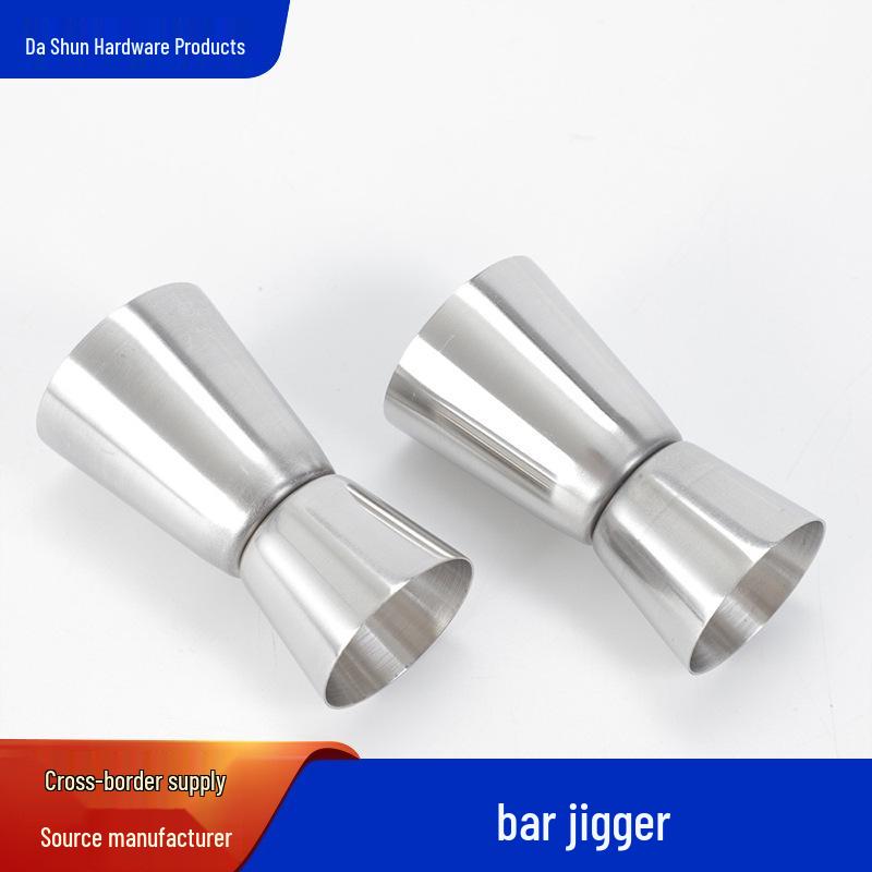 

15/30ml Double-Headed Stainless Steel Bar Jigger Measuring Cup