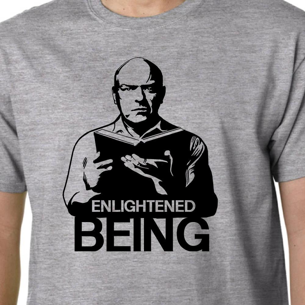 Bhank Scrader / Breaking Bad - Enlightened Being TV Series T-Shirt Walter White- S