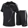 Pánské přiléhavé tričko na běhání Sportovní set Gym Fitness Top s plážovými kalhotami 2PC Sportovní oblečení Rychleschnoucí Móda Velké velikosti Oblečení