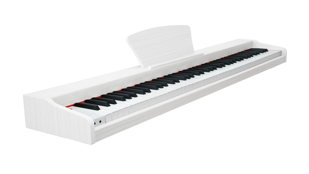 MusicMate MM-P10-W VelvetNote WHITE Digital Piano