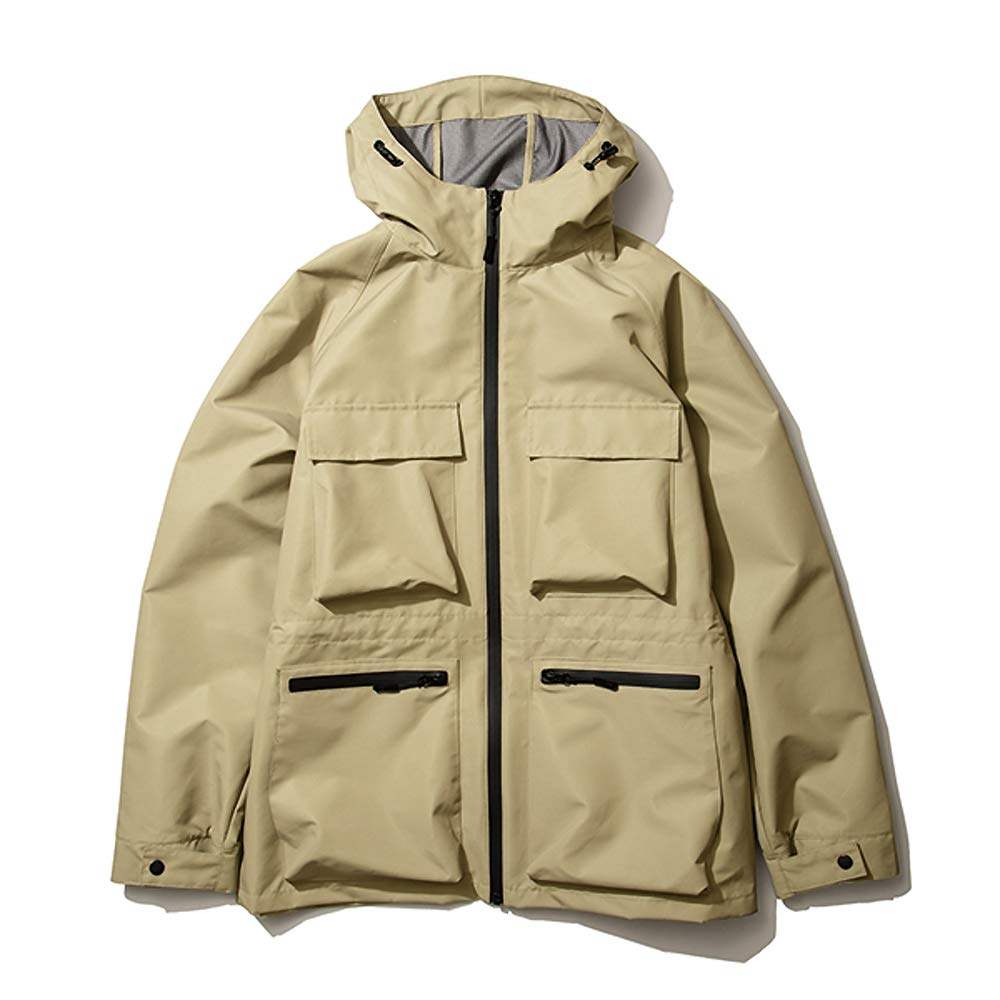

Куртка-дождевик KiU Heavy Rain 4 Pocket Field Jacket бежевый M влагоотталкивающая дышащая прочная K154M-911