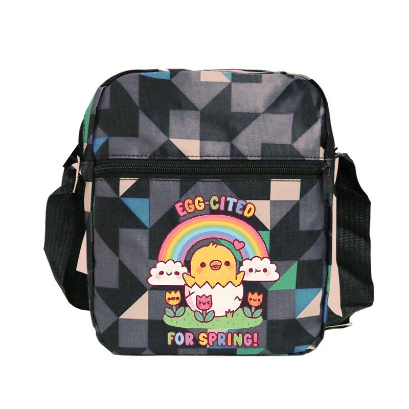 Cute Children's Casual Shoulder Bag Male and Female Students Portable Crossbody Bag Campus Trend