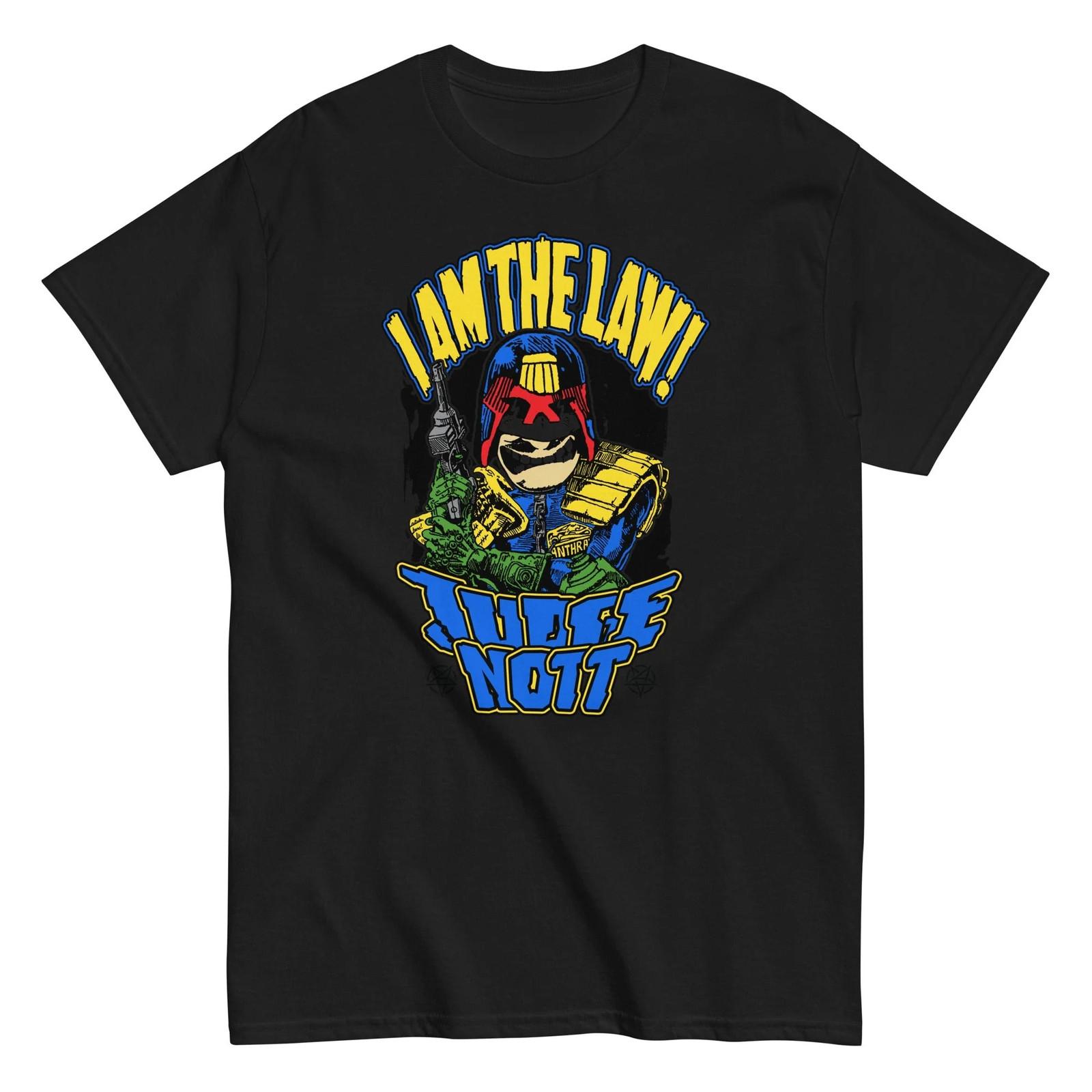 Anthrax - I Am The Law T Shirt S