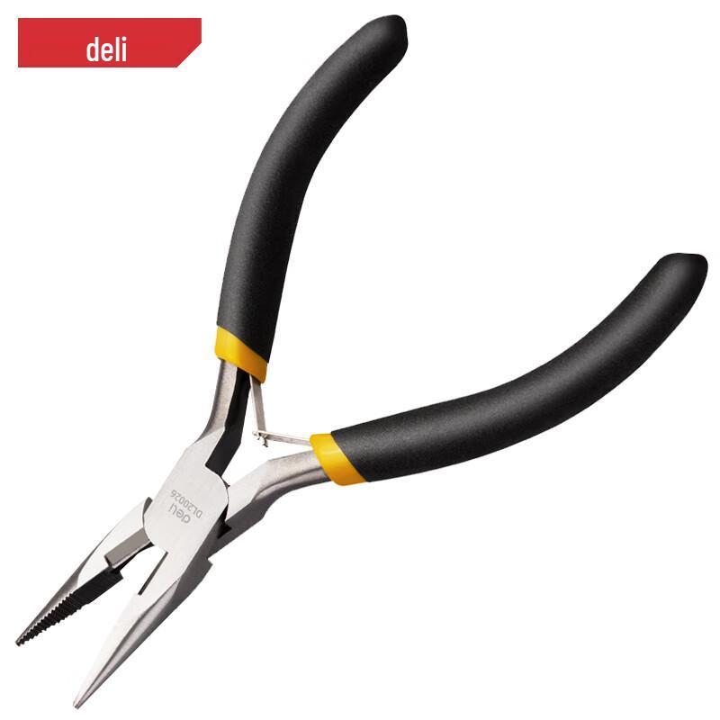 Deli DL20026 5-inch Mini Needle Nose Pliers