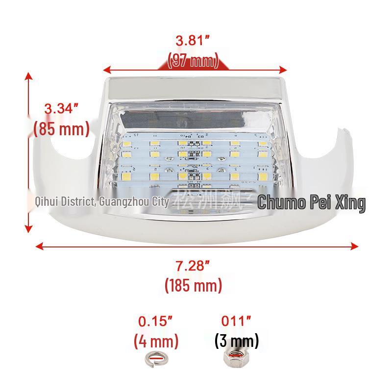 Harley Decorative Fender Lights for Road King, Ultra Classic, Heritage, Street Glide (1996-2013)