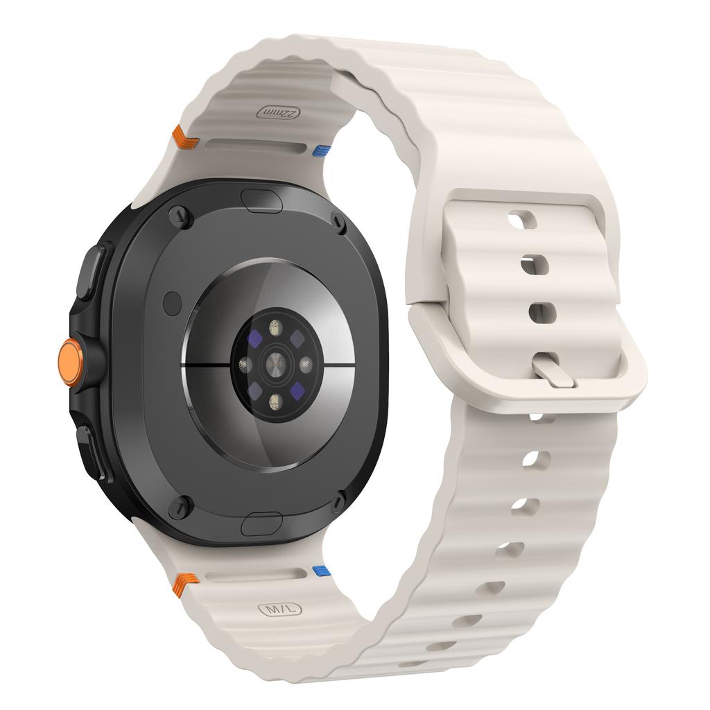 Silicone Band for Samsung Galaxy Watch 8 40mm 44mm Strap Accessories Smartwatch Rubber Bracelet for Samsung Galaxy Watch 8 Classic Strap