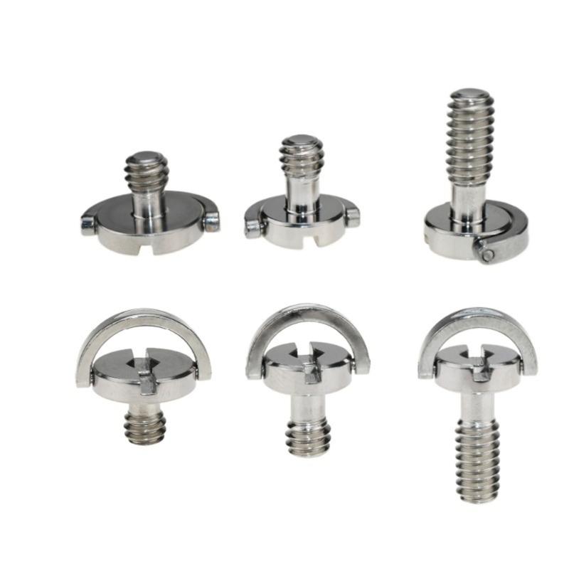 Quick Release 1/4inch Camera Screw Hexagon Key Stainless Steel for Tripods Mounting Universal Compatibility