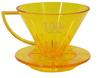 Coffee Meimon 100th Anniversary 2025 100th Anniversary Limited Edition [Meimon KONO] Kono-Style Filter, Dripper, Spring/Summer Color, 1-2 Cups, Clear,