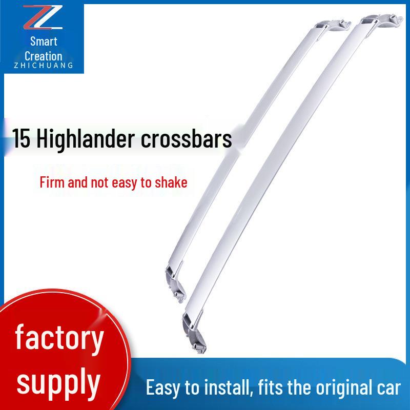 Aluminum Alloy Roof Rack Crossbars for 2015-2019 Highlander
