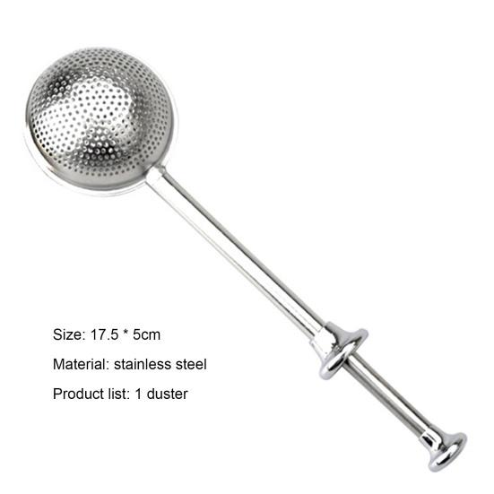 Prachovka na mouku Potravinářská Zatahovací Nerezová Jednoruční ovládání Sítko na mouku na pečení