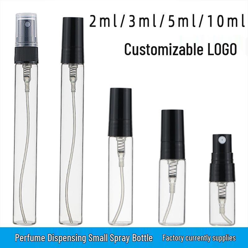 Perfume & Sunscreen Sample Spray Bottles: 2ml, 3ml, 5ml Glass Options