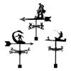 Metal Weathervane Vintage Wind Direction Indicator for Farm Farmhouse Porch