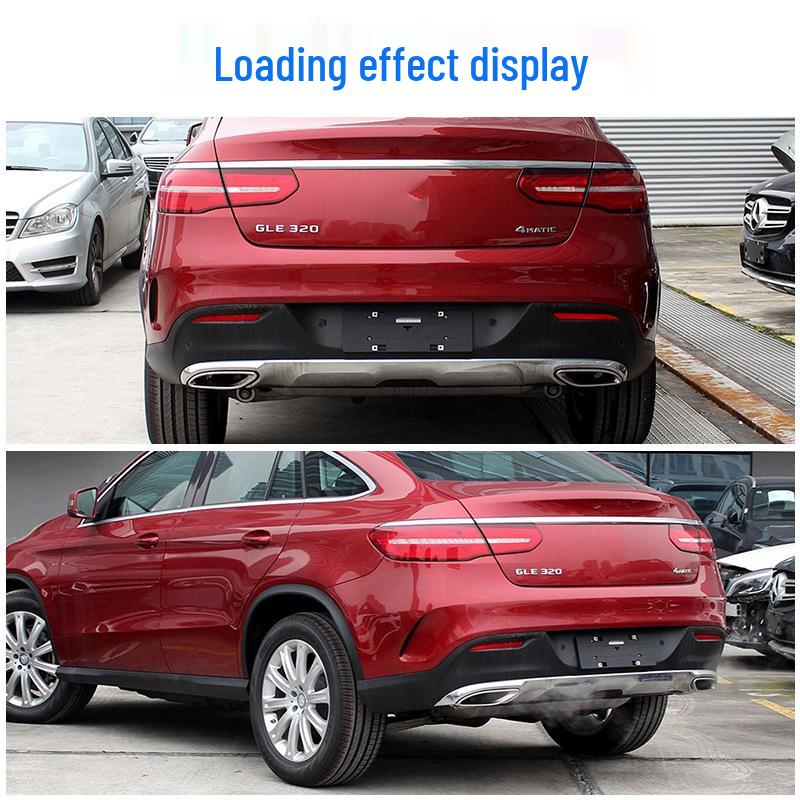 Mansory Rear License Plate Panel for Mercedes-Benz GLE320, GLE400, GLE450 Coupe