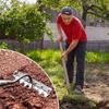 5/6/7/8 Tooth Carbon Steel Garden Weeding Rake Multifunctional Weeding Nail Rake