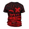 Halloween Print - Men's Printed Casual Round Neck Short Sleeved T-shirt