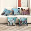 A Silent Voice Anime Kissenbezug Auto Wurfkissenbezug für Sofa Auto Weihnachtsgeschenk 40x40cm 45x45cm