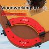 Woodworking Round Corner Radius Templates for Woodworking Arc Mold, Router Table Corner, Radius Jig Wooden Board Arc Cutting Auxiliary Tool for