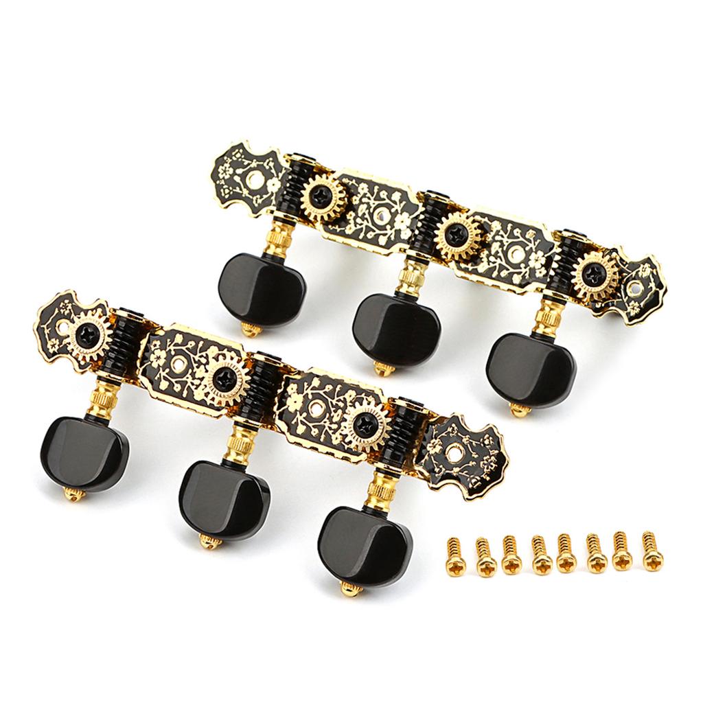 3R 3L Guitar String Tunings Pegs Classical Guitar Machine Head Knobs Tunings Key Left Right Hand Acoustics Guitar Tuner