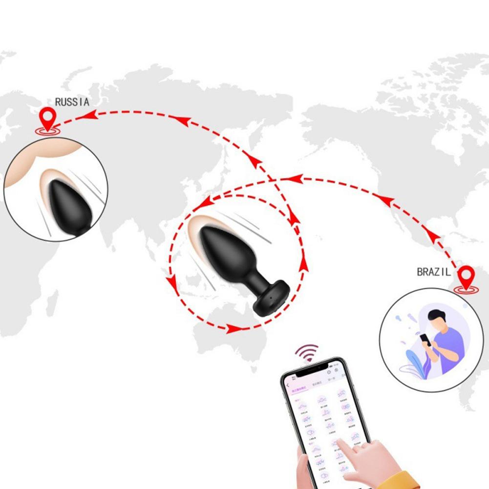 NEW Mini Vibrating Butt Anal Plug Remote Control Anal Plug Vibrator Sex Toys for Women Men Prostate Stimulator Stimulator Dildo
