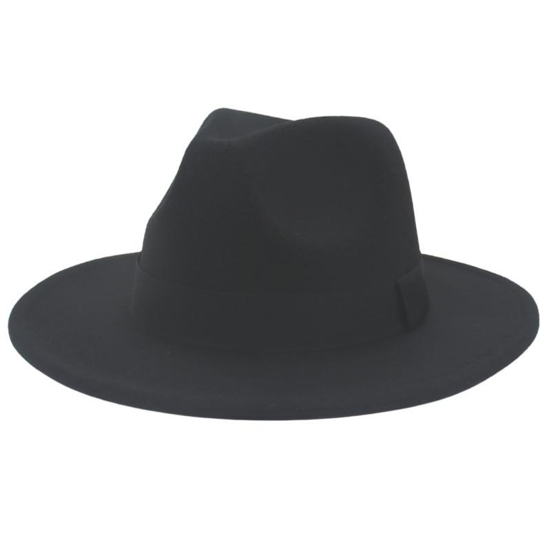 British Style Jazz Hat For Women Men With Wide Brim Cotton Summer Sun Protection Fashion Fedora