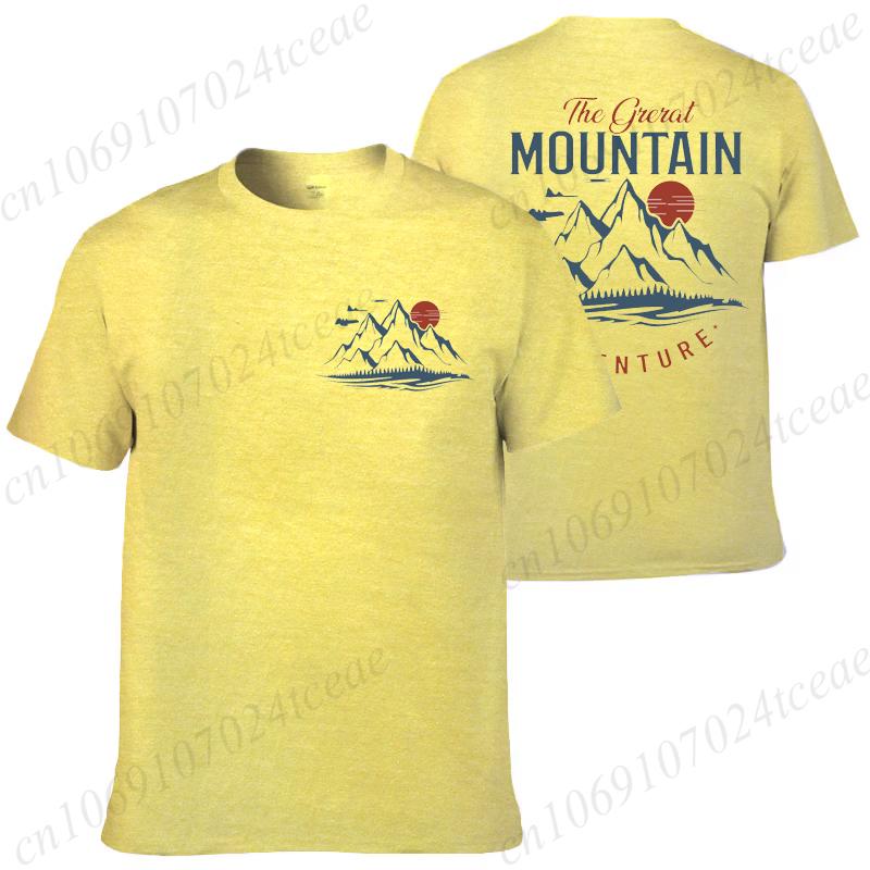 Herren Wandern Outdoor T-Shirt Kleidung mit doppeltem Aufdruck Designs T-Shirts für Männer Frauen Sportbekleidung Berge Camping Reise T-Shirts