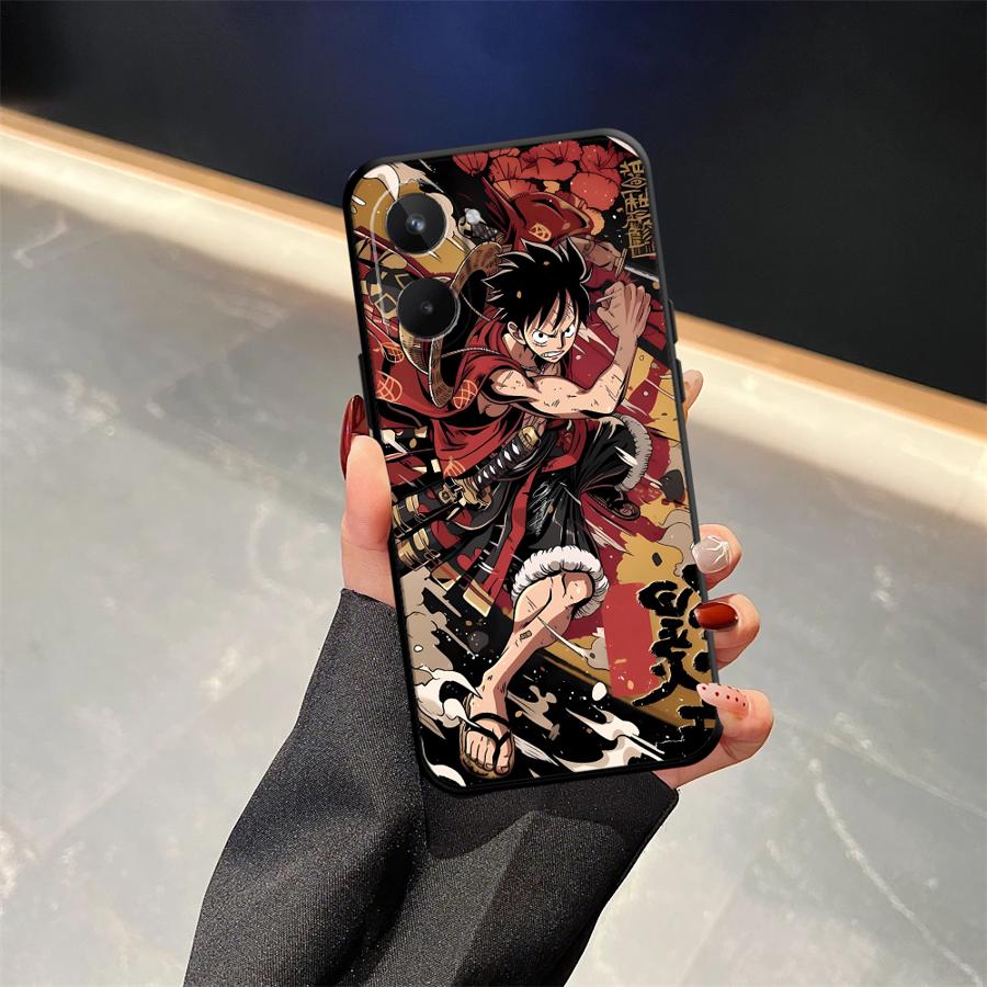 Cool Luffy ACE Case for Realme C15 C12 C21 P3 Ultra 11 Pro Nazro 50 50i C25 12 14 GT Master Neo2 C33 C35 C53 C55 Phone Cover