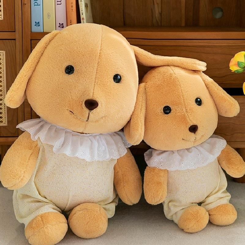 Cute Adorable Plush Poodle Puppy Doll Family Soft Toy For Girls Birthday Gift