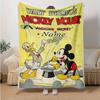 Custom 1pc Minnie Mouse Adventure Blanket, Soft And Comfortable Blanket, Casual Warm, Camping Travel Blanket, Birthday Gift Q910143