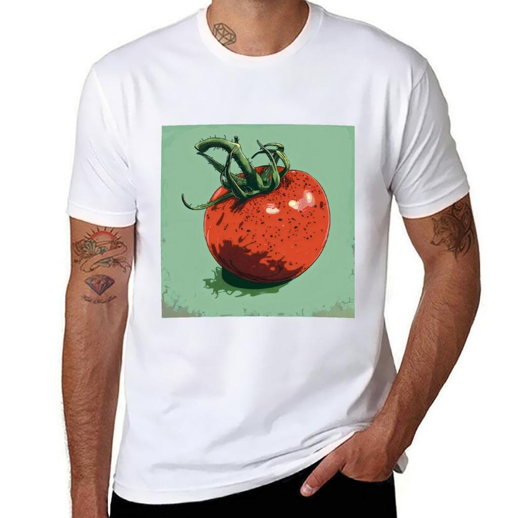 Tomato Iv Tshirt High Elasticity Sports Tee Shirt