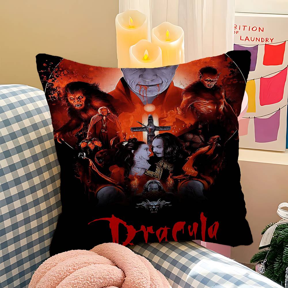 classic movie D-duracula Pillow Anime Pillow Sofa Bed Head Pillow Cover Cushion Cover 45x45 cm Fashion