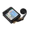 Crossbody Lanyard Flower Mandala Phone Case for Samsung Galaxy Z Flip 5 Flip5 5G PU Leather Shockproof  Cover