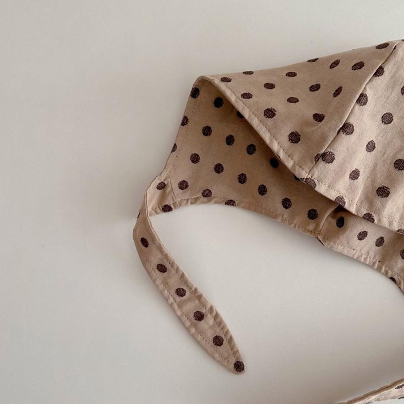 Infant Headwrap Dots Pattern Baby Caps Infant Turban Caps Soft Baby Headwear Perfect for Boy & Girls Aged 0 To 3 Year