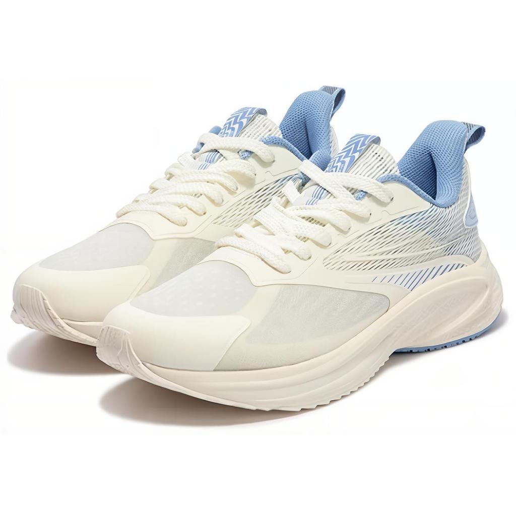 361 Swift Speed Cushioning, Wear Resistant Low top Running Shoes Men's White Blue 672422201F /