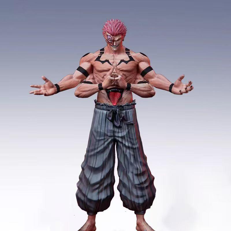 

Original intention Ryomen Sukuna Curse King Sorcery 11.41Inch/29cm can be move pvc Favorites anime Table setup hot Toys Gifts No box