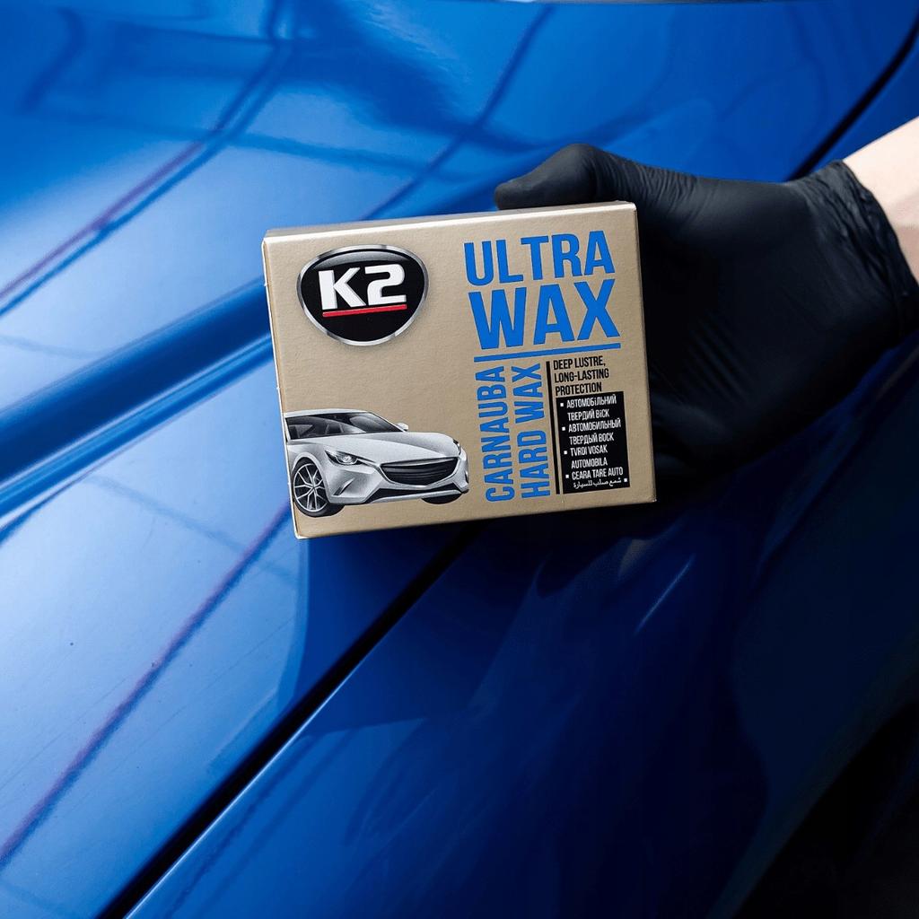 Zestaw Wosk Samochodowy Carnauba Twardy + Tar Remover Usuwanie Kleju Smoły