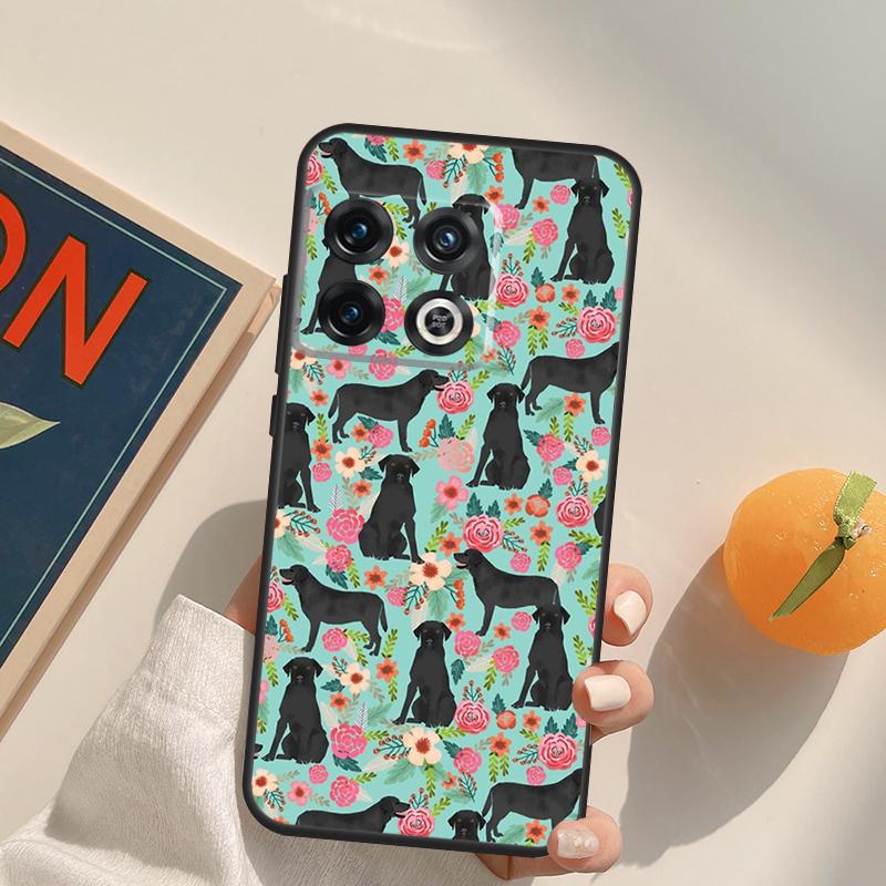 Cartoon Golden Retriever Dog Case For OnePlus 13T 10T 10R 12R 13R 15 13 12 11 10 9 Pro Nord CE 5 2 3 4 Lite N20 N30 Cover