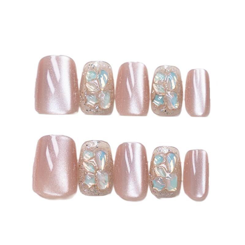 Artă Unghii Articole de Unghii Portabile pentru Femei Detașabile la Modă Rezistente la Uzură