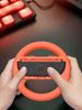 2 Pack Gaming Racing Steering Wheel Controller Handle Holder for Nintendo Switch2 Joy-Con Controllers