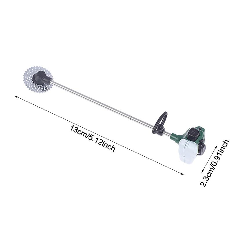 1 Stück 1:12 Puppenhaus Miniatur Kettensäge Rasenmäher Modell Simulation Reparaturwerkzeug