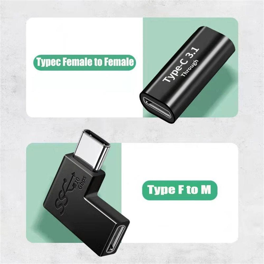 Female Charge Adapter Fast Charging Type C Adapter USB Adapter Charger Connector USB Type C Adapter