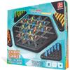 Chain Triangle Chess Game, Rubber Band Geoboard Game, Strategy Board Games, Family Night Games for Kids and Adults, 2 To 4 Players
