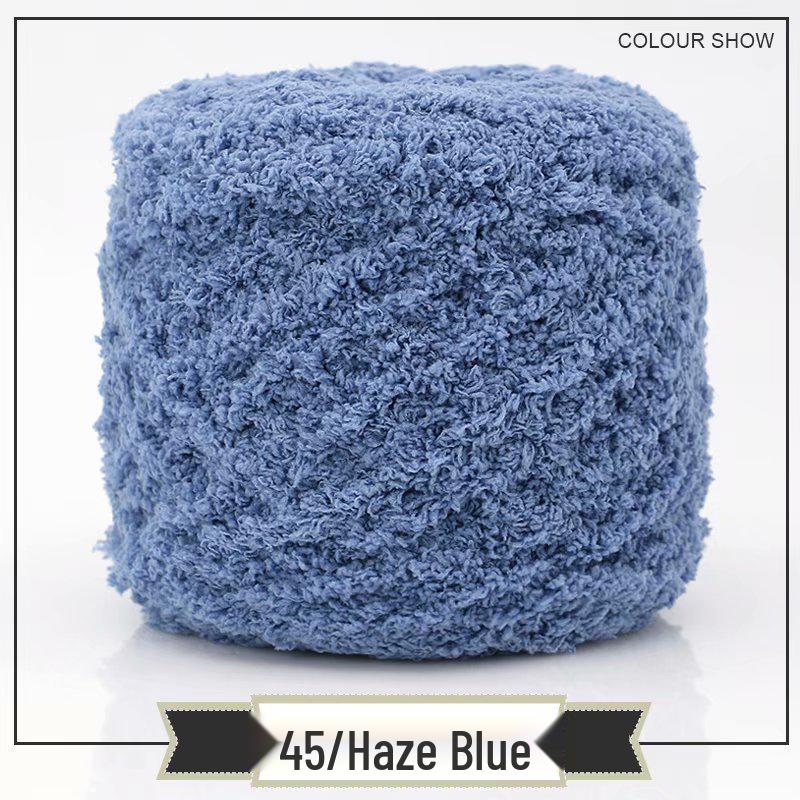 

3-прядная пряжа из кораллового флиса для полотенец - 2 мотка для вязаной вручную детской сумки, обуви, шапки, шарфа, пальто - Бесплатная доставка