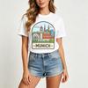 München Skyline Grafik T-Shirt für Unisex Unisex GerUnisexy Reise Souvenir T-Shirt