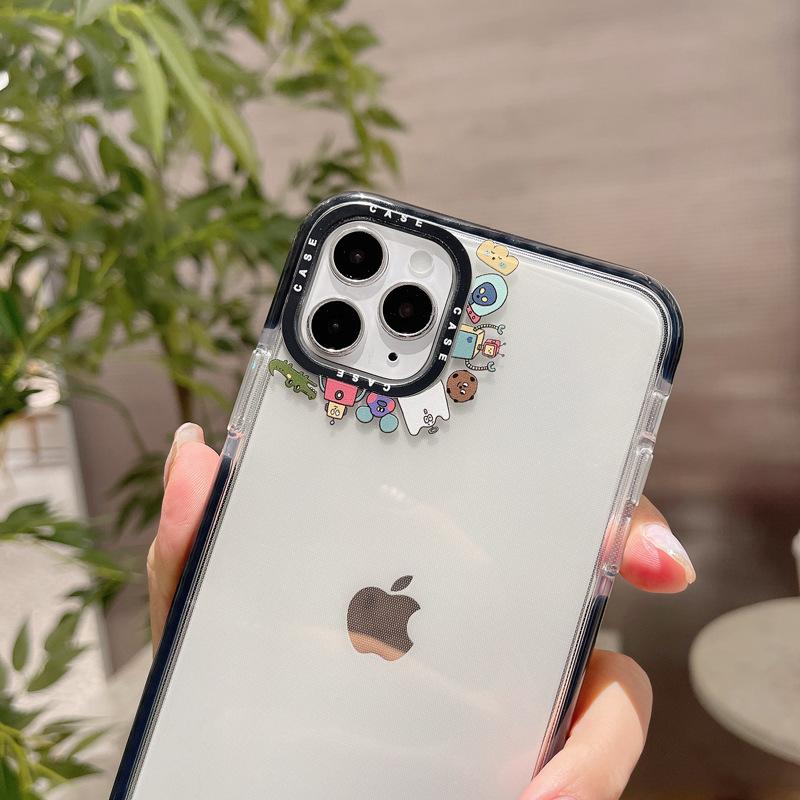 Cartoon Monster IPhone 16, Apple 15 Pro Max Phone Case, Compatible with 14 and 13 Plus, Available in Various Sizes