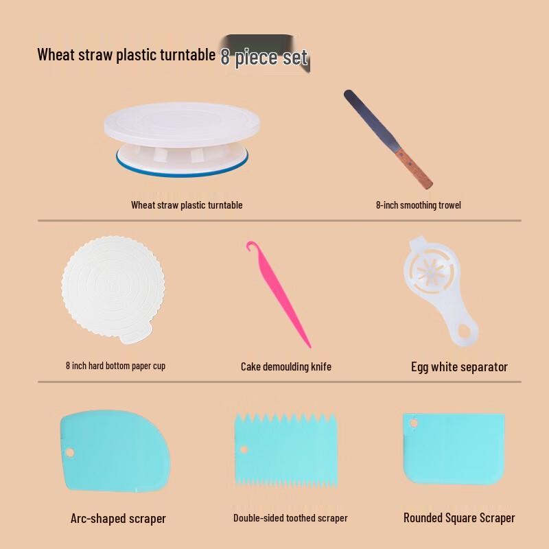 Cake Decorating Turntable Kit