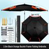 Large Outdoor Fishing Umbrella: Rainproof, Sunshade, Folding, Thickened, UV Protection