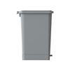 HUIHUADU 15L Pedal Outdoor Trash Can